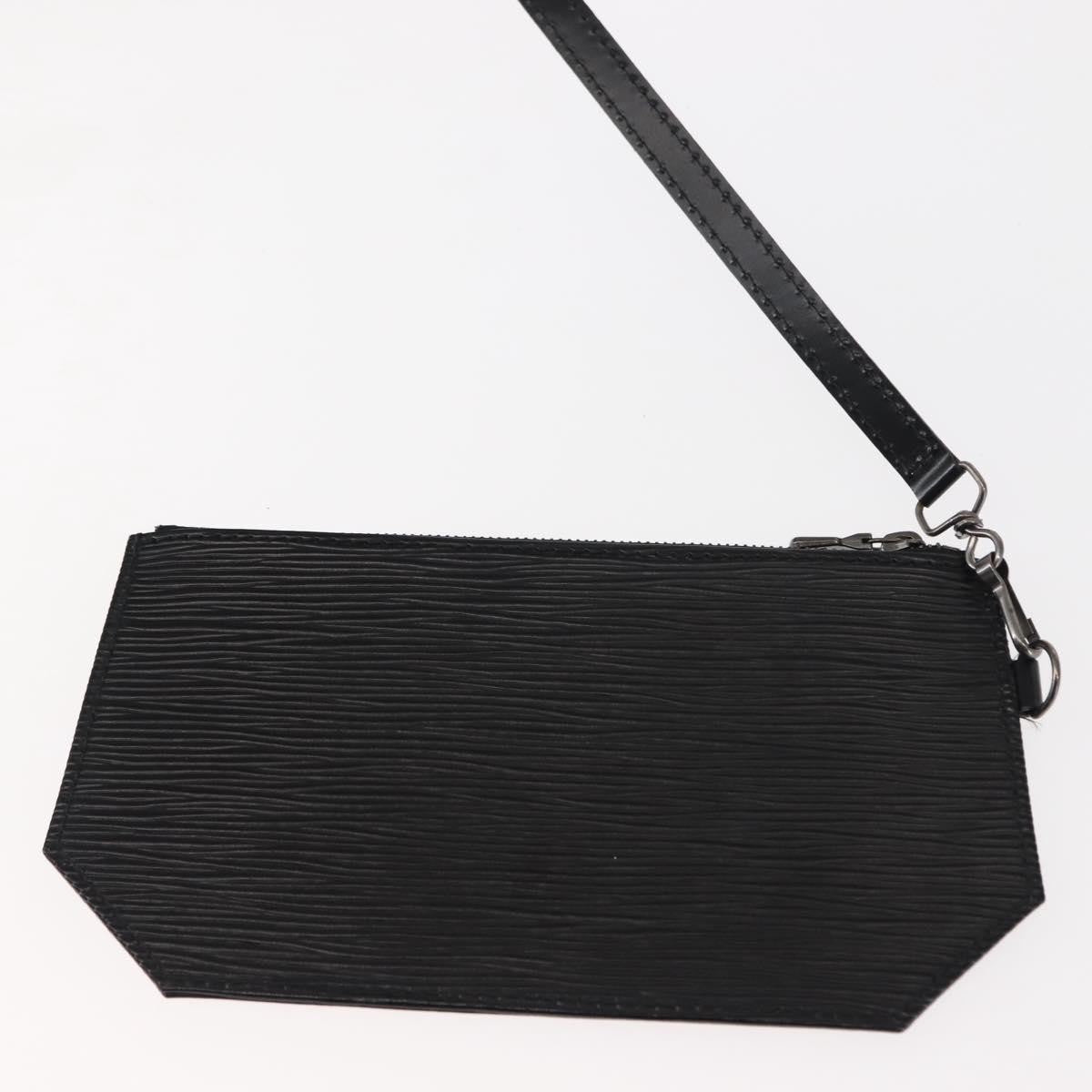 Louis Vuitton Vintage Sac D'epaule Handbag Epi Leather Black Leather Bag (Pre-Owned)
