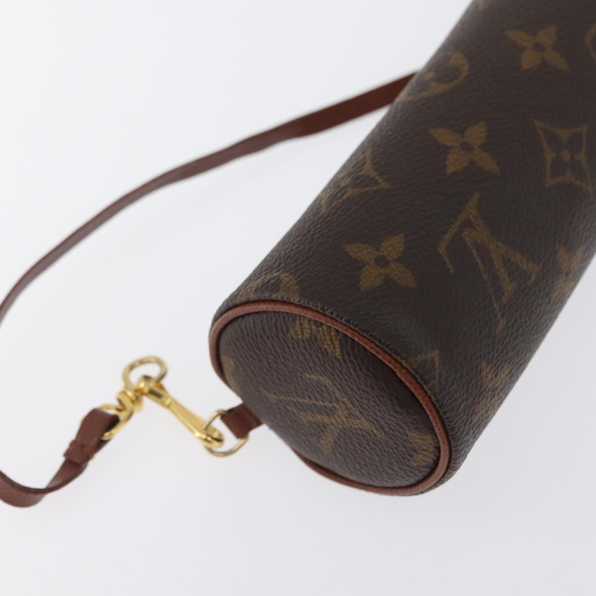 Louis Vuitton Papillon Pochette Monogram Canvas Brown Canvas Clutche & Pouche Bag (Pre-Owned)