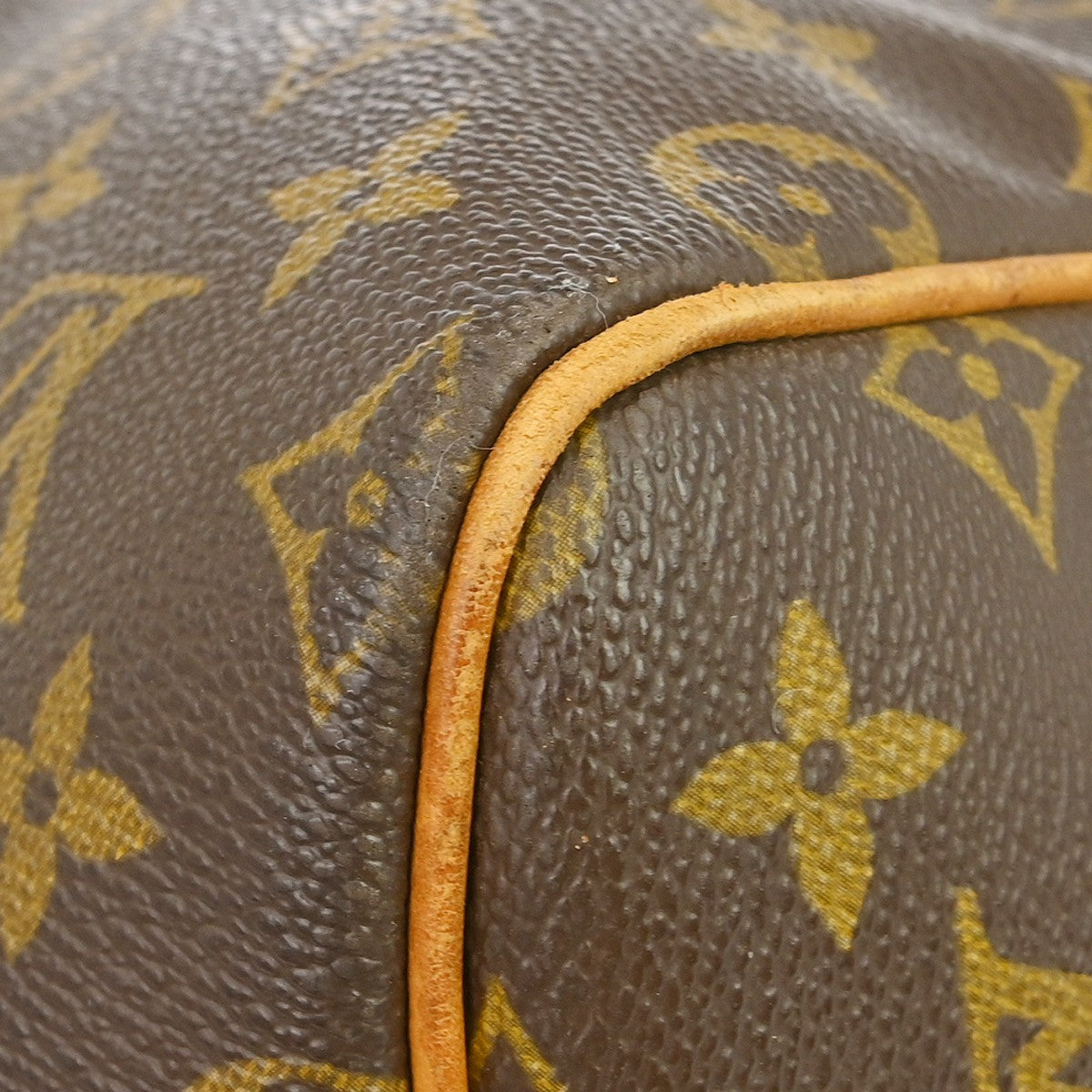 Louis Vuitton Keepall Bag Monogram Canvas Brown Canvas Travel Bag Bag (Pre-Owned)