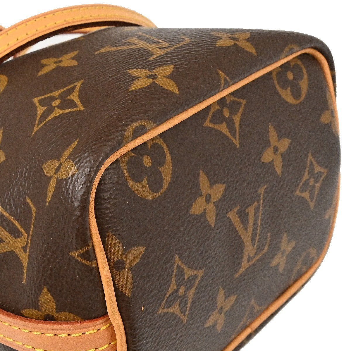 Louis Vuitton Noe Handbag Monogram Canvas Brown Canvas Shoulder Bag Bag (Pre-Owned)
