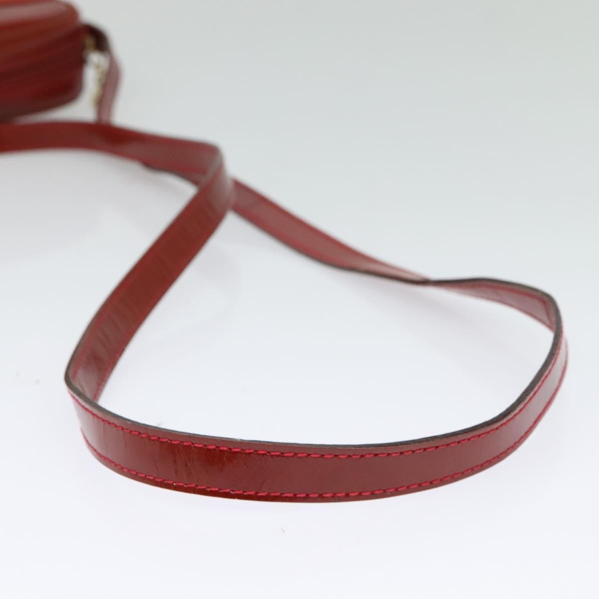 Salvatore Ferragamo Vala Shoulder Bag Patent Leather Red Patent_Leather Shoulder Bag Bag (Pre-Owned)