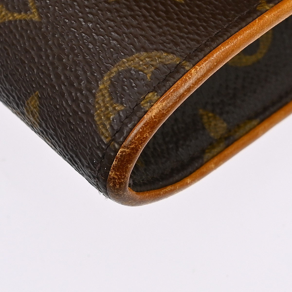 Louis Vuitton Twin Handbag Monogram Canvas Brown Canvas Clutche & Pouche Bag (Pre-Owned)
