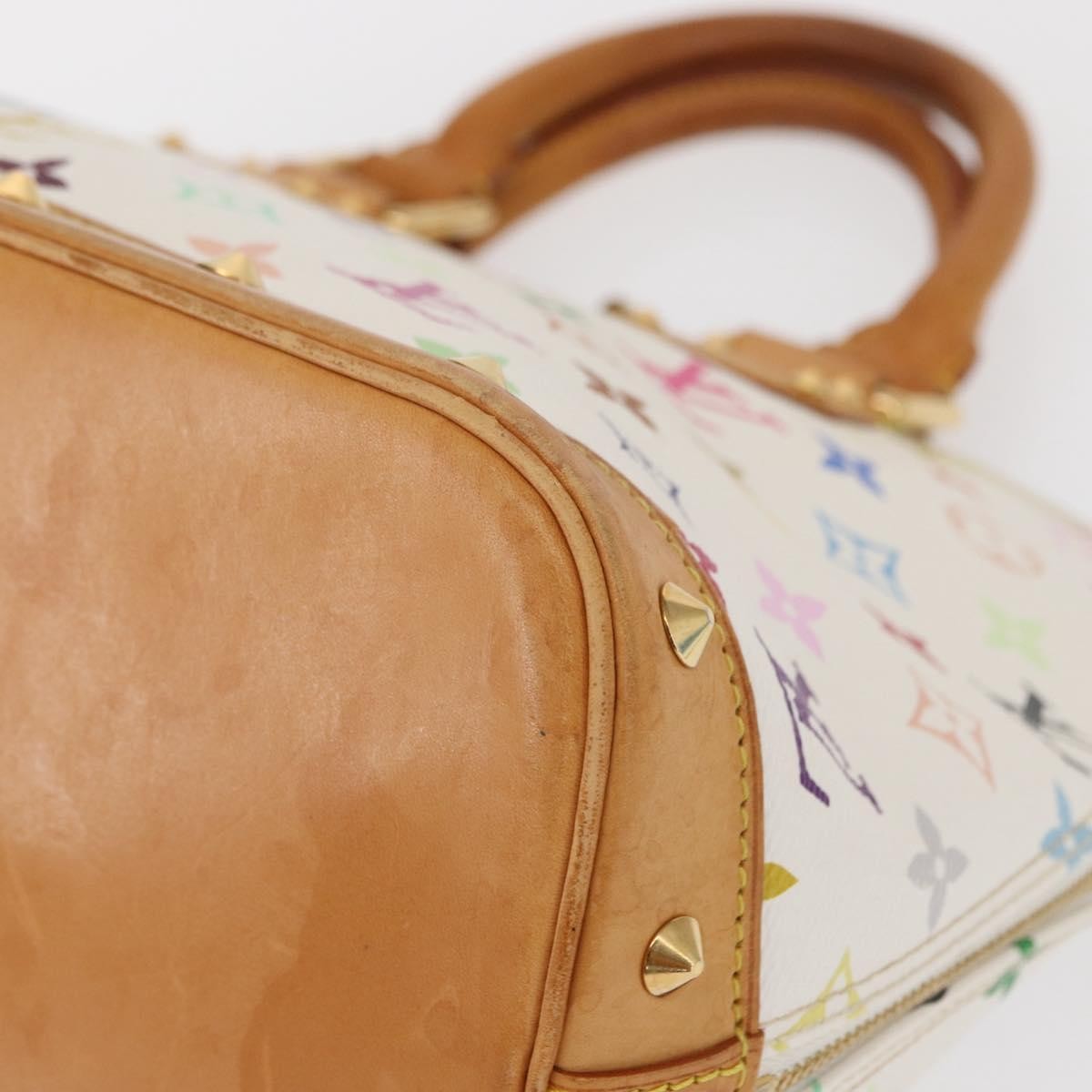 Louis Vuitton Alma Handbag Monogram Multicolor Multicolour Canvas Handbag (Pre-Owned)