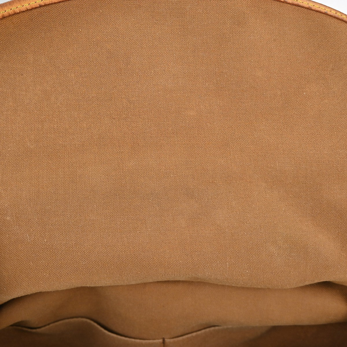 Louis Vuitton Saumur Handbag Monogram Canvas Brown Canvas Shoulder Bag Bag (Pre-Owned)