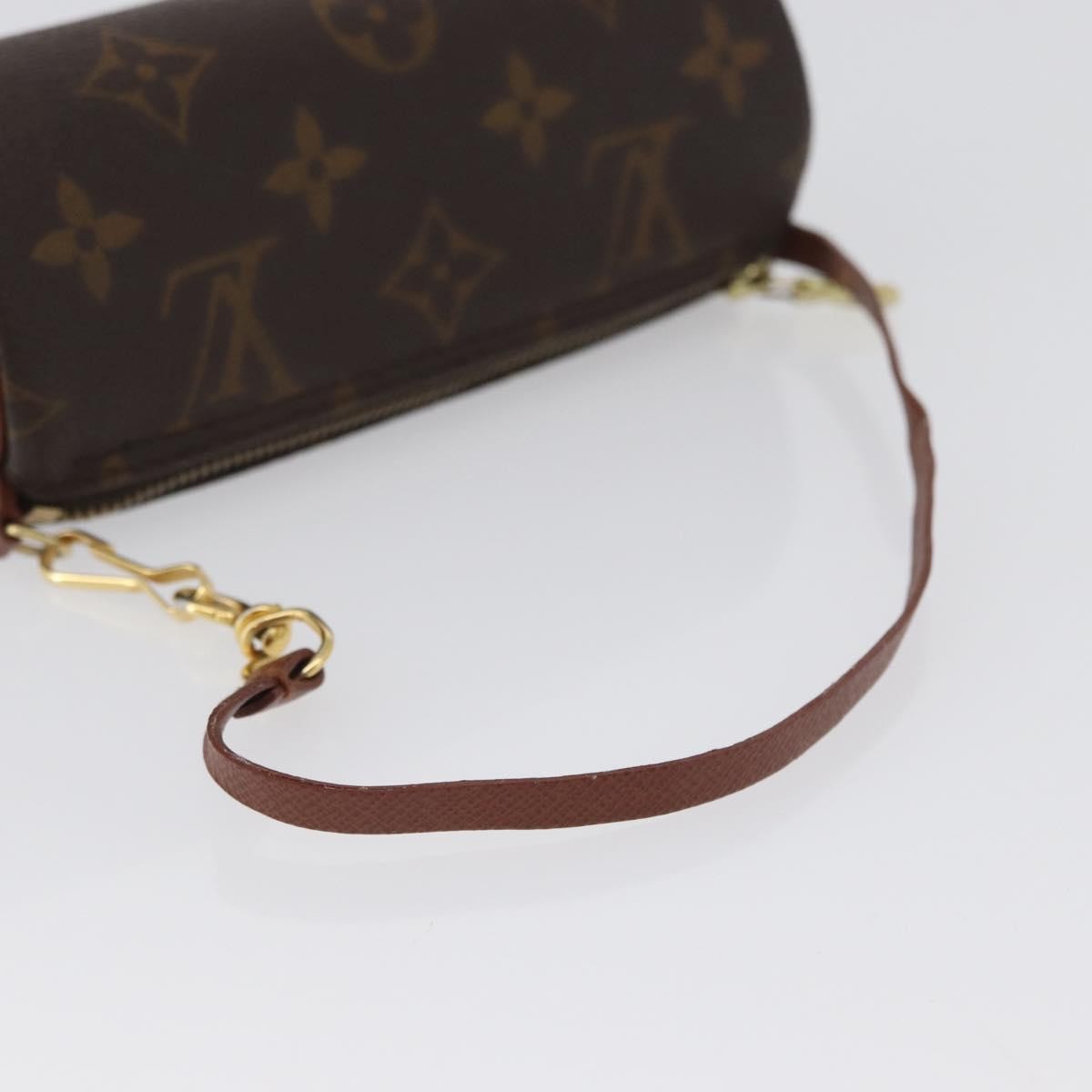 Louis Vuitton Papillon Pochette Monogram Canvas Brown Canvas Clutche & Pouche Bag (Pre-Owned)