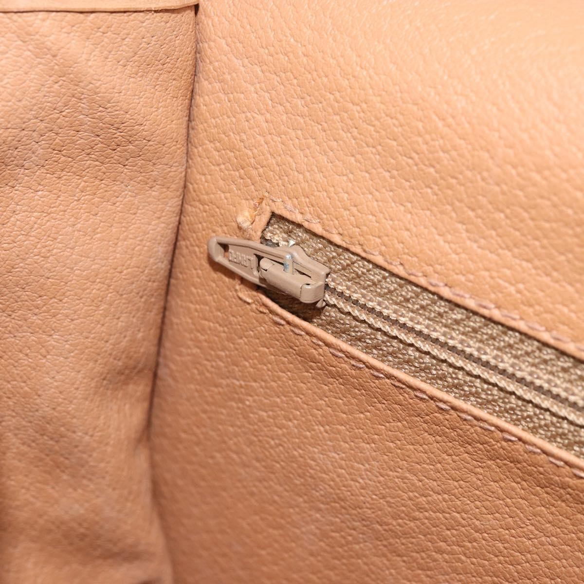 Celine Vintage Macadam Shoulder Bag Canvas And Leather Brown Canvas Shoulder Bag Bag (Pre-Owned)