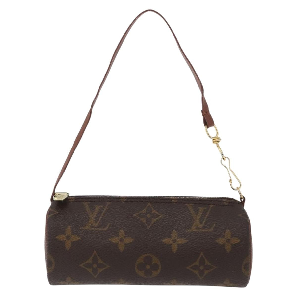 Louis Vuitton Papillon Pochette Monogram Canvas Brown Canvas Clutche & Pouche Bag (Pre-Owned)