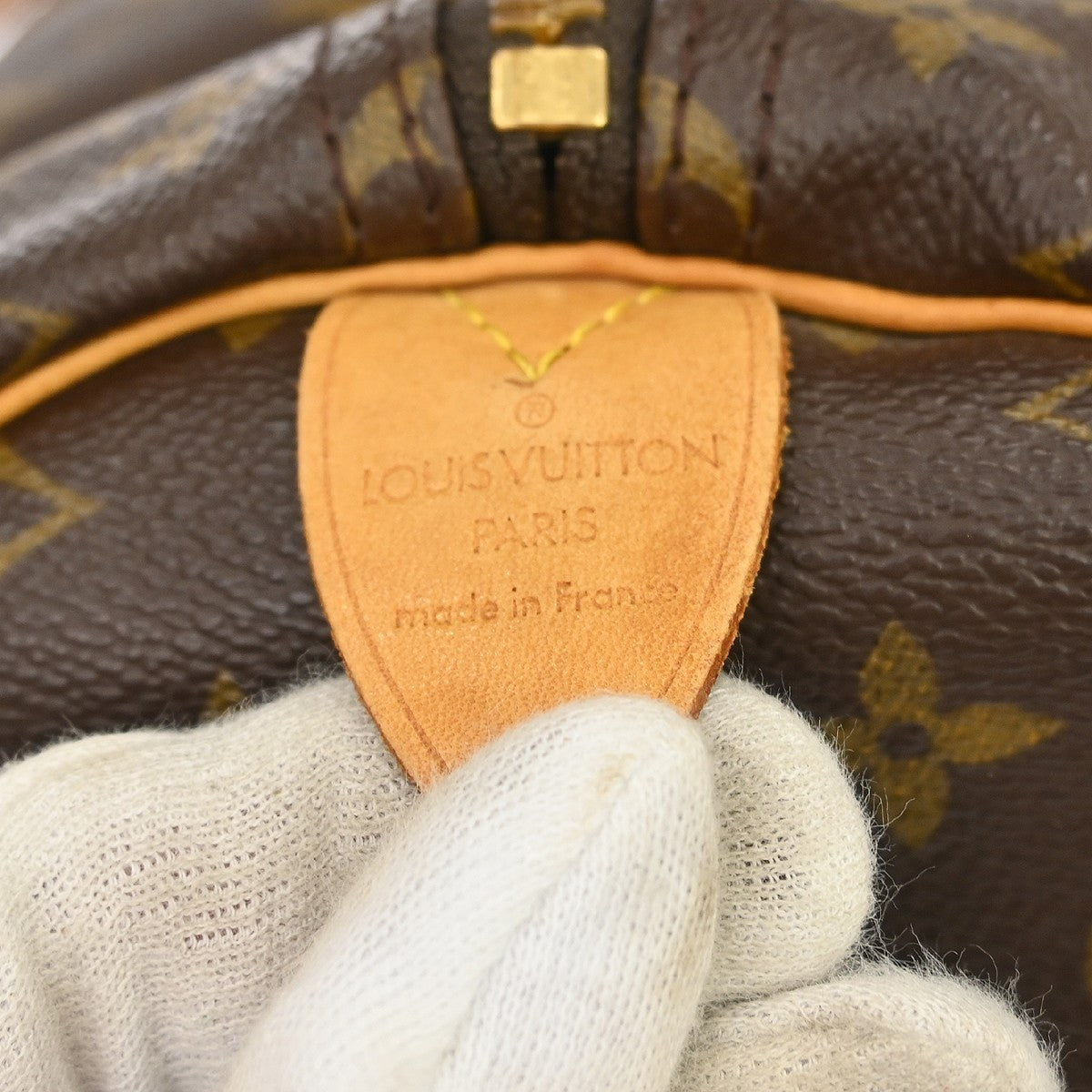 Louis Vuitton Keepall Bag Monogram Canvas Brown Canvas Travel Bag Bag (Pre-Owned)