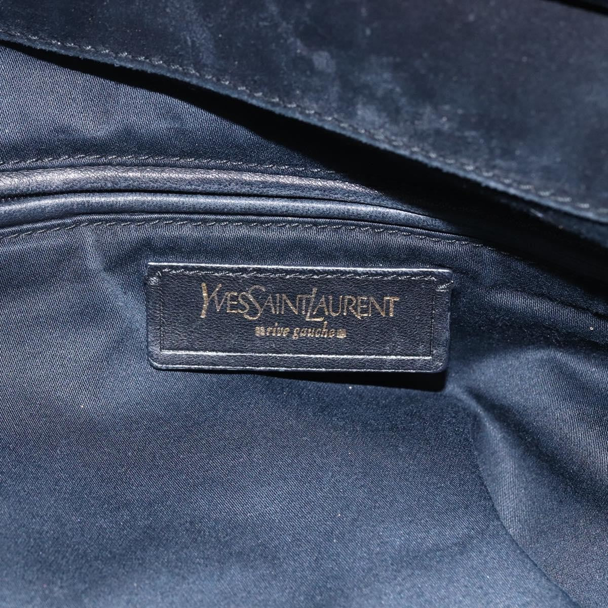 Saint Laurent Downtown Handbag Patent Black Patent_Leather Tote Bag Bag (Pre-Owned)