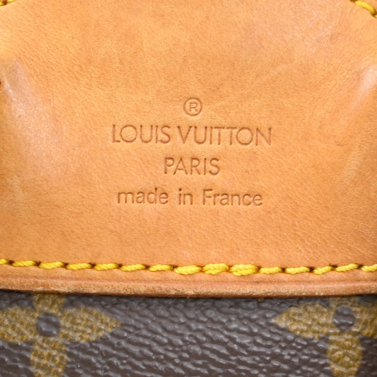 Louis Vuitton Vintage Montsouris Backpack Monogram Canvas Brown Canvas Backpack Bag (Pre-Owned)