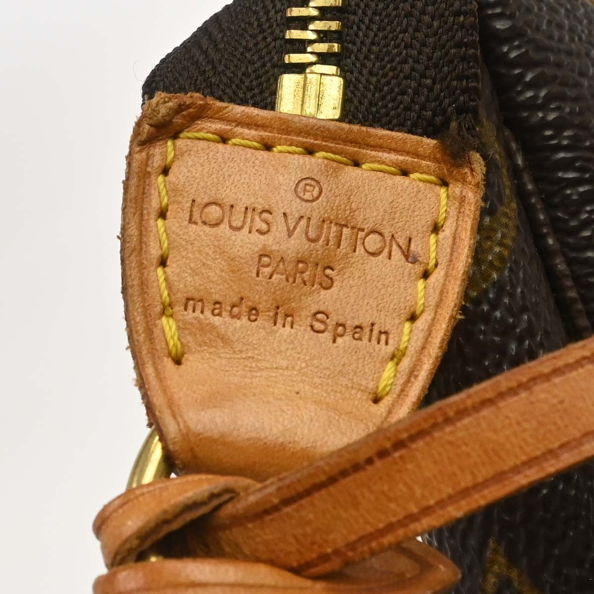 Louis Vuitton Pochette Accessoires Nm Monogram Canvas Brown Canvas Clutche & Pouche Bag (Pre-Owned)