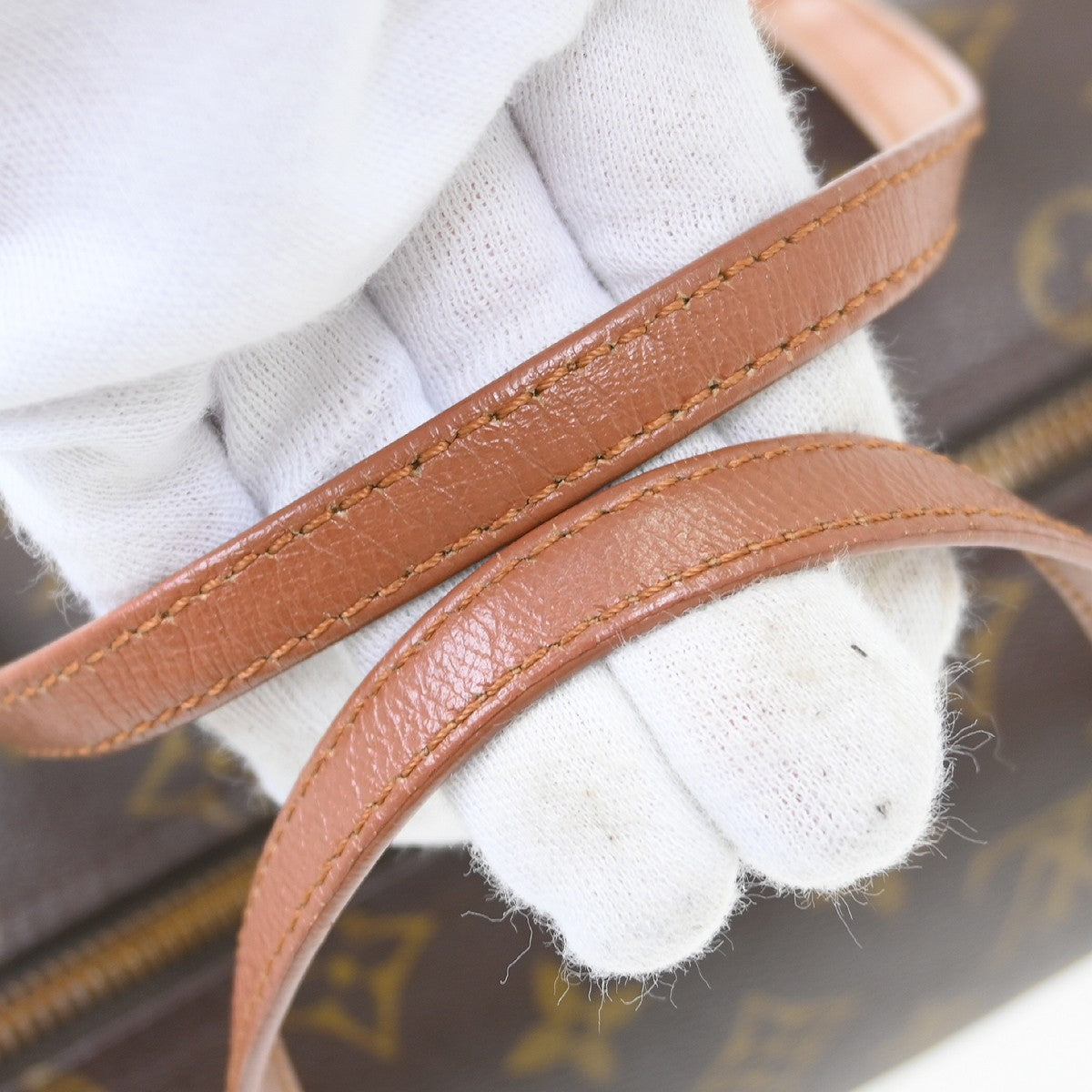 Louis Vuitton Papillon Handbag Monogram Canvas Brown Canvas Handbag (Pre-Owned)