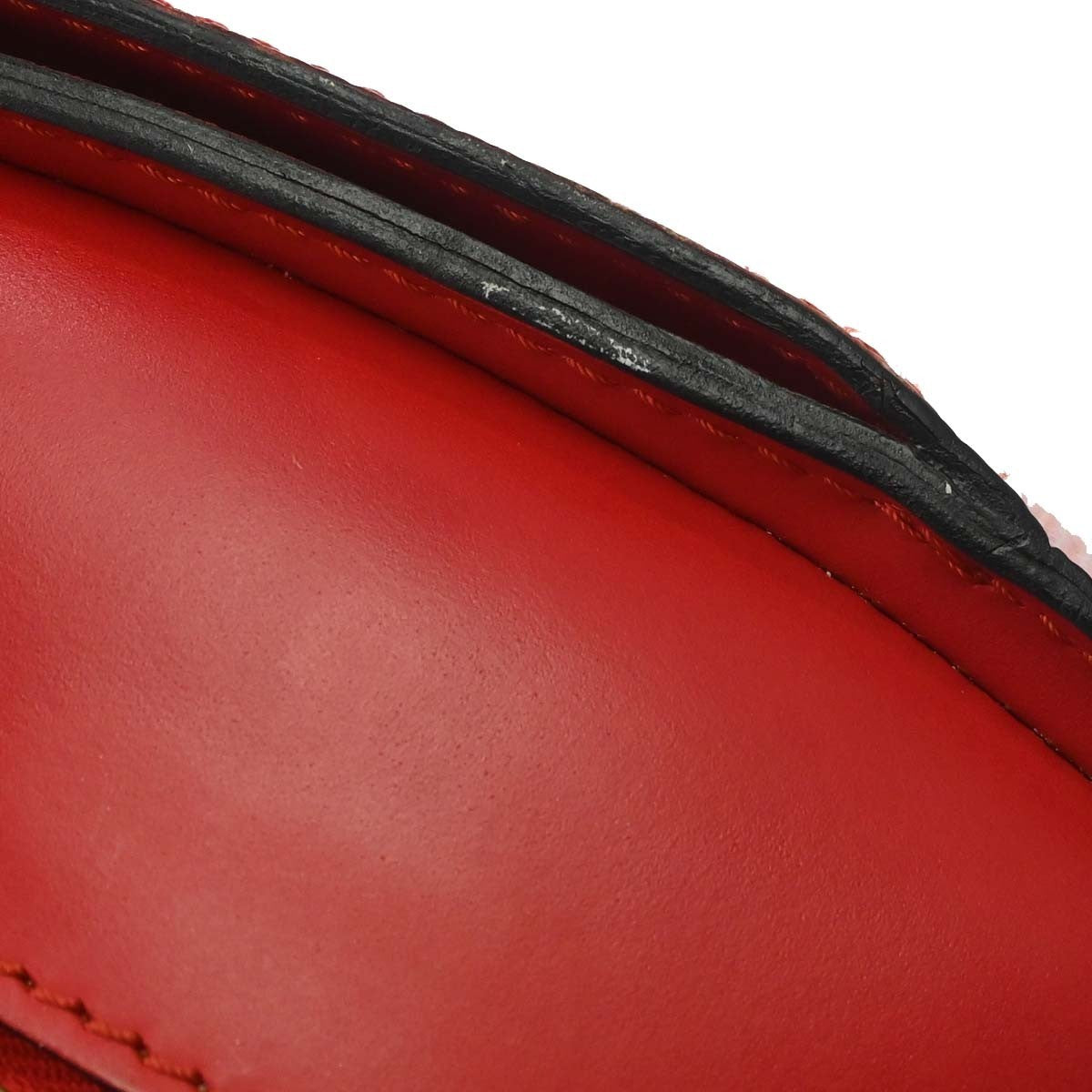 Louis Vuitton Pont Neuf Handbag Epi Leather Red Leather Handbag (Pre-Owned)