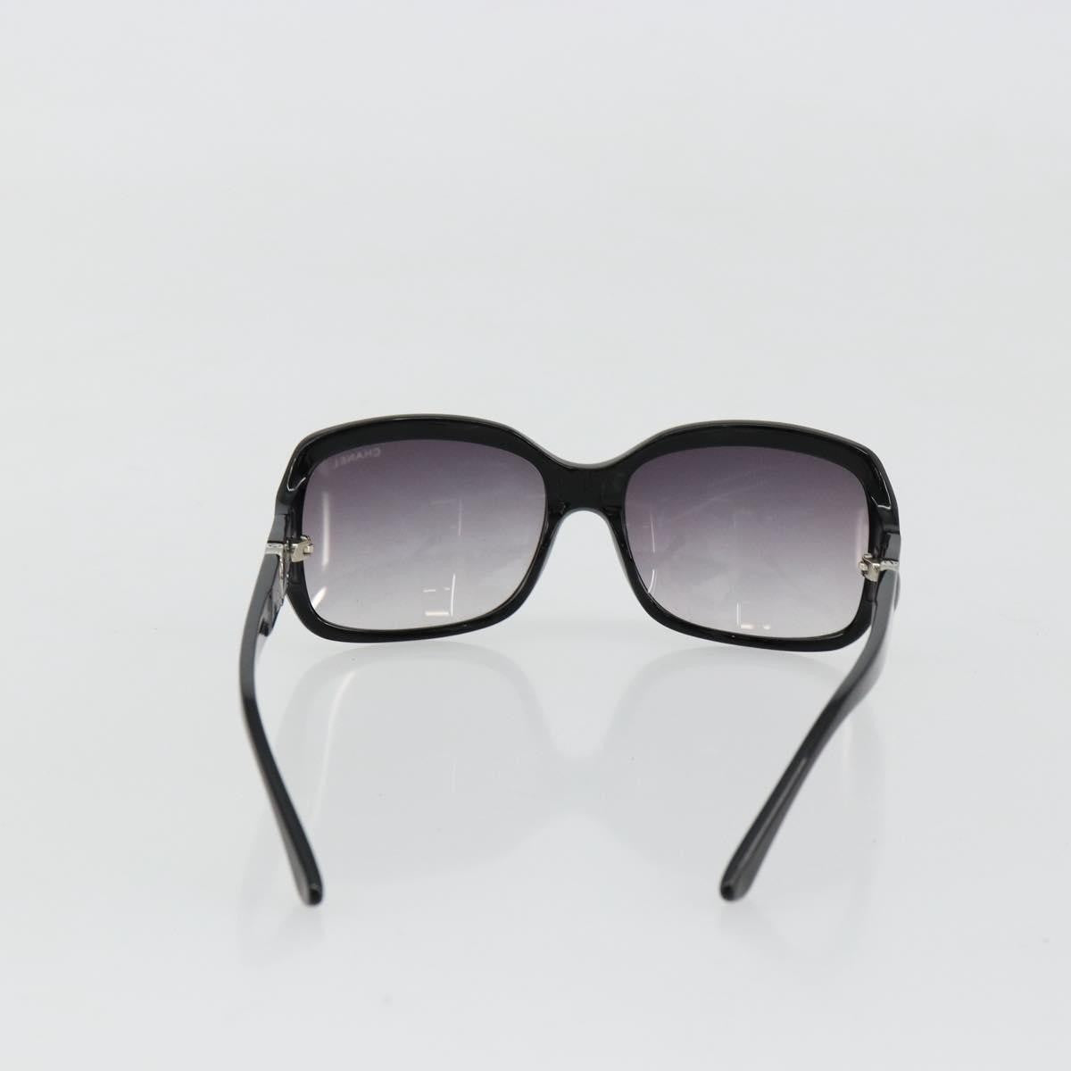 Chanel Logo Cc Sunglasses Plastic Black Plastic Sunglasse Accessory (Pre-Owned)