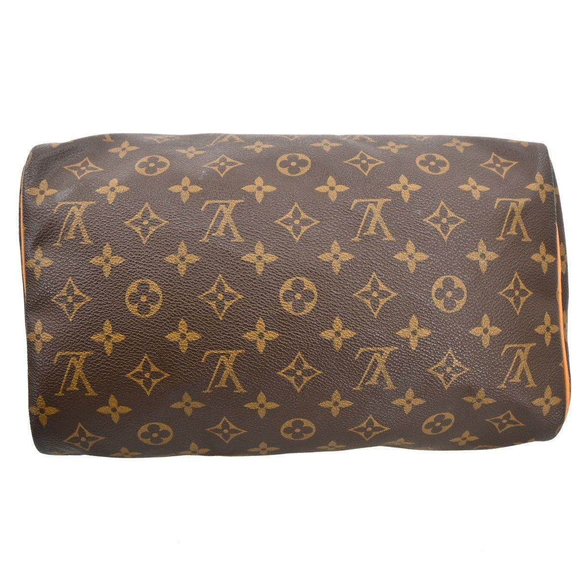 Louis Vuitton Speedy Handbag Monogram Canvas Brown Canvas Handbag (Pre-Owned)