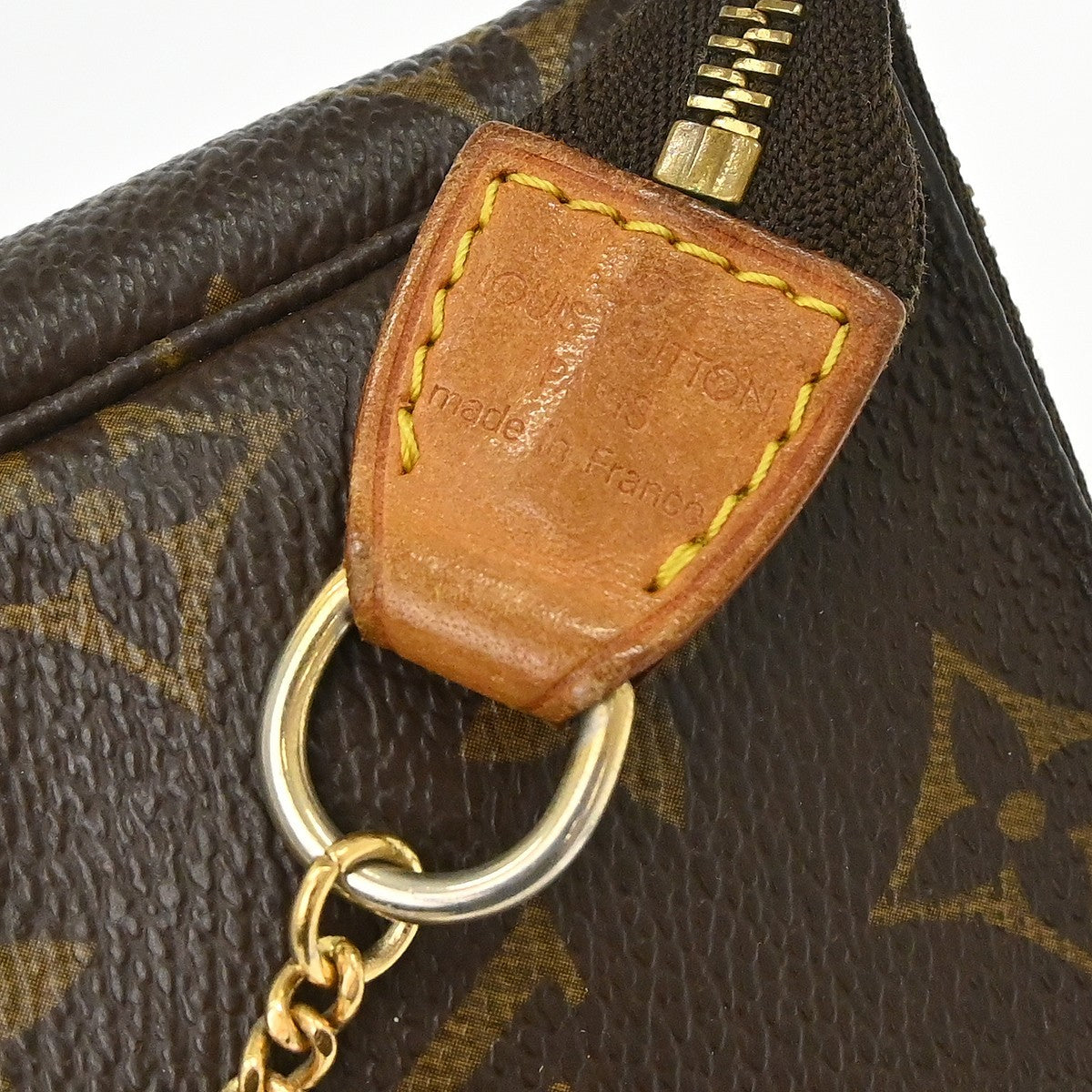 Louis Vuitton Pochette Accessoires Nm Monogram Canvas Brown Canvas Clutche & Pouche Bag (Pre-Owned)