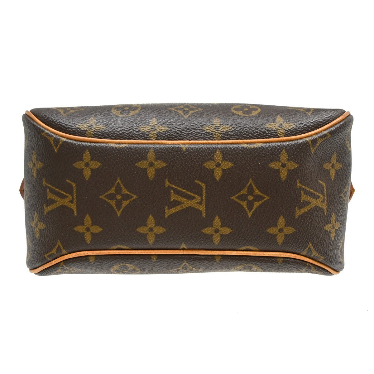 Louis Vuitton Blois Handbag Monogram Canvas Brown Canvas Shoulder Bag Bag (Pre-Owned)