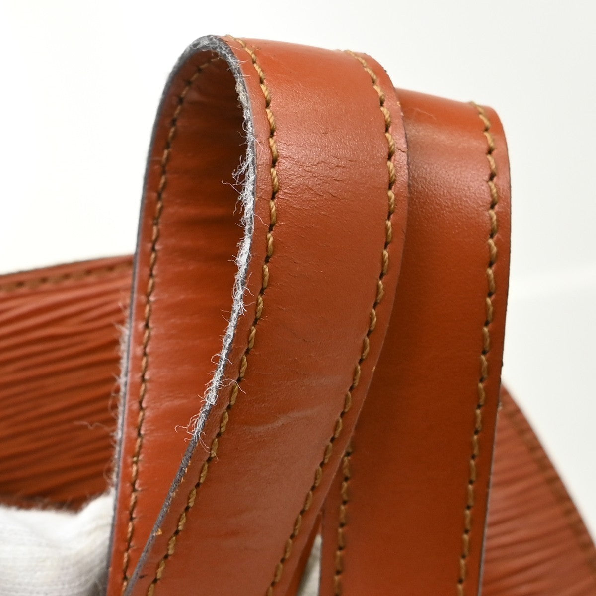 Louis Vuitton Gobelins Backpack Epi Leather Brown Leather Backpack Bag (Pre-Owned)