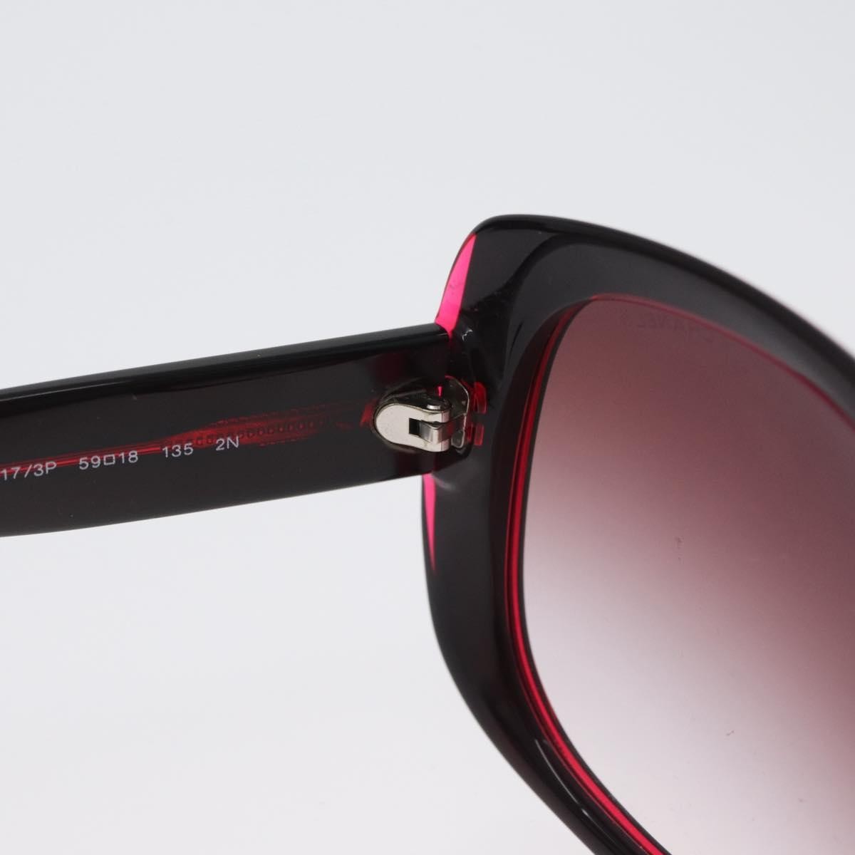 Chanel Logo Cc Sunglasses Plastic Red Plastic Sunglasse Accessory (Pre-Owned)
