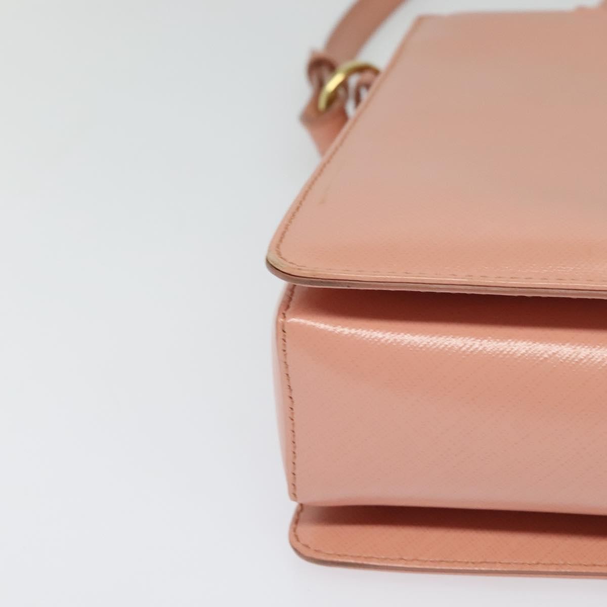 Salvatore Ferragamo Vala Shoulder Bag Leather Pink Leather Bag (Pre-Owned)
