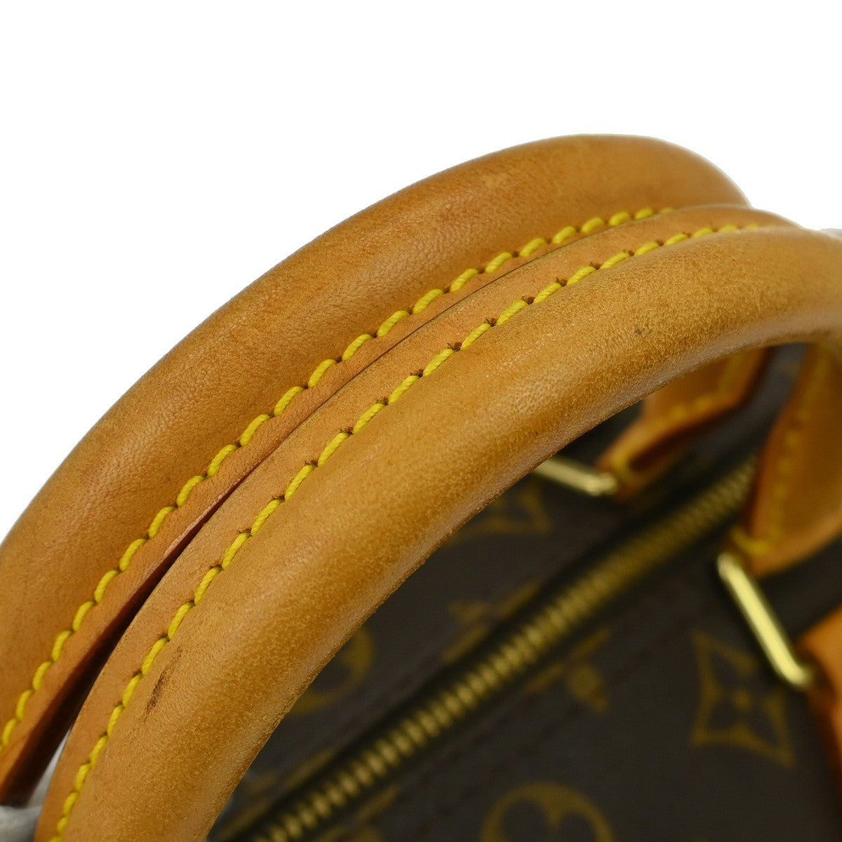 Louis Vuitton Speedy Handbag Monogram Canvas Brown Canvas Handbag (Pre-Owned)