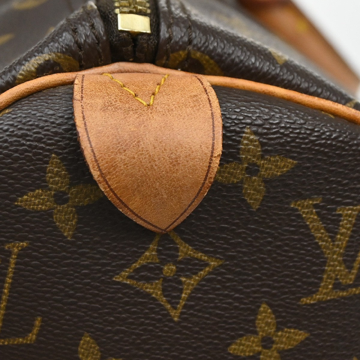 Louis Vuitton Keepall Bag Monogram Canvas Brown Canvas Travel Bag Bag (Pre-Owned)