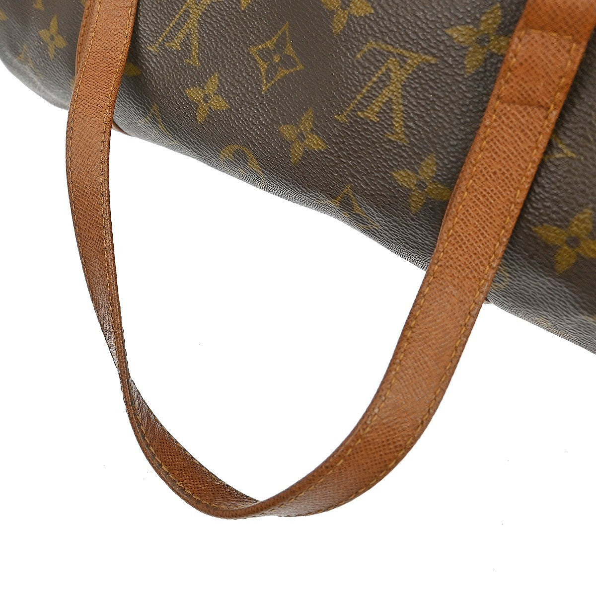 Louis Vuitton Papillon Handbag Monogram Canvas Brown Canvas Handbag (Pre-Owned)