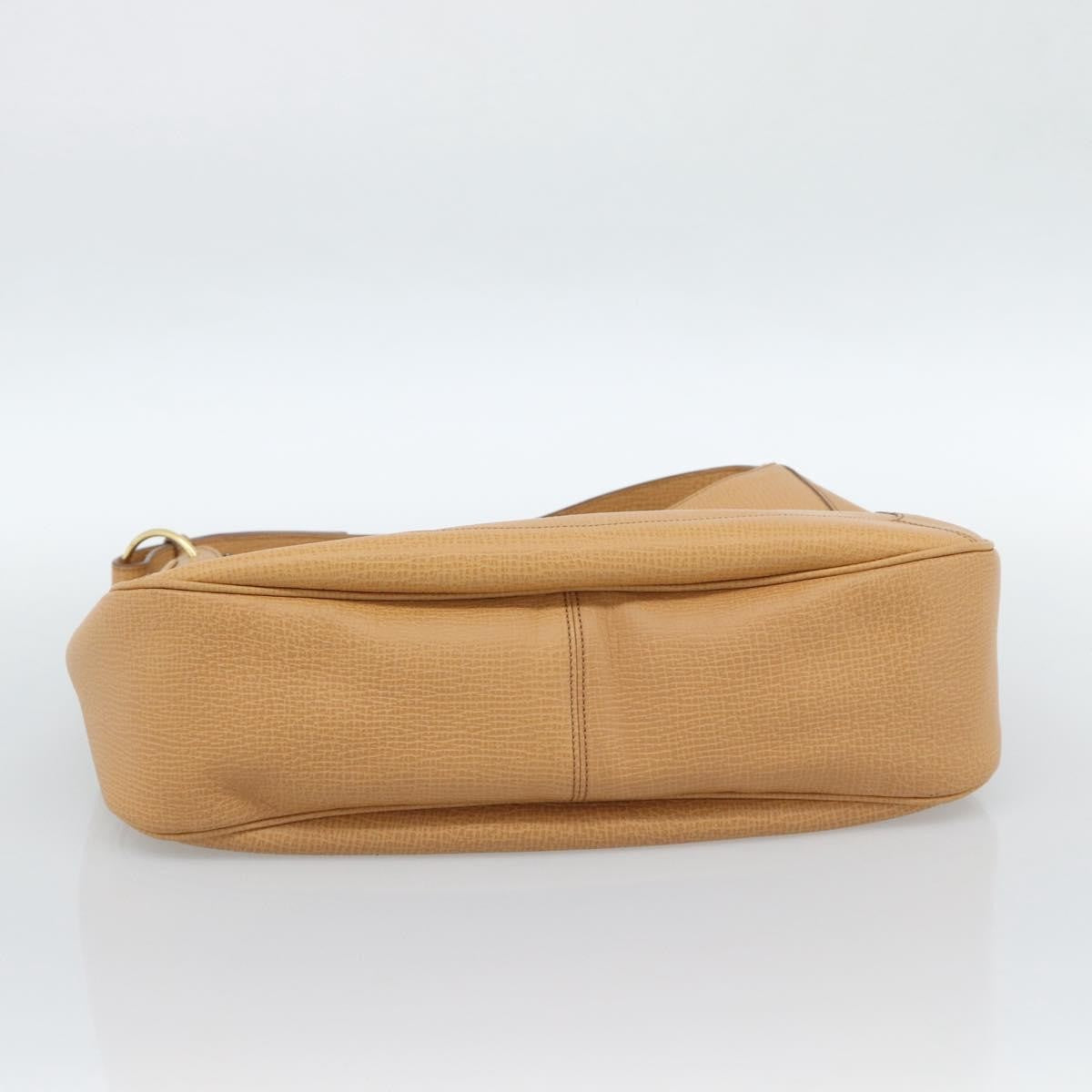 Loewe Vintage Shoulder Bag Canvas Beige Leather Shoulder Bag Bag (Pre-Owned)