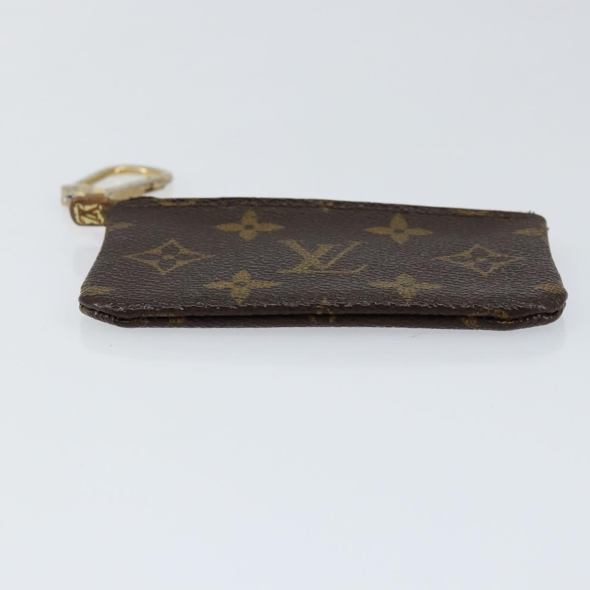Louis Vuitton Pochette Clés Monogram Canvas Brown Canvas Wallets Accessory (Pre-Owned)