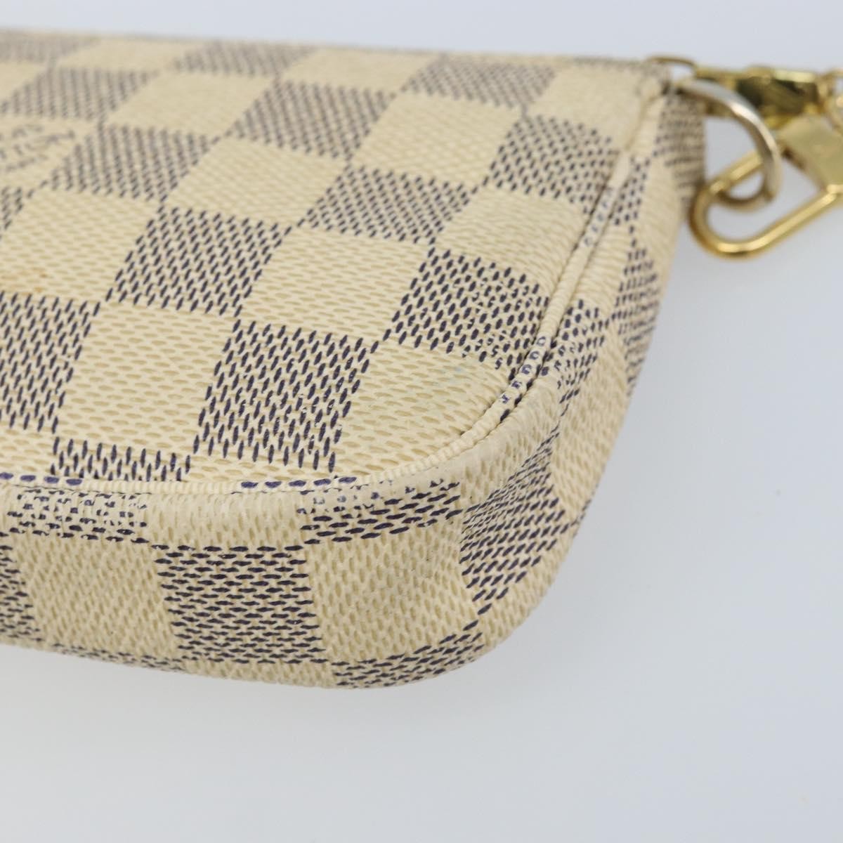 Louis Vuitton Mini Pochette Accessoires Damier Canvas Multicolour Canvas Clutche & Pouche Bag (Pre-Owned)