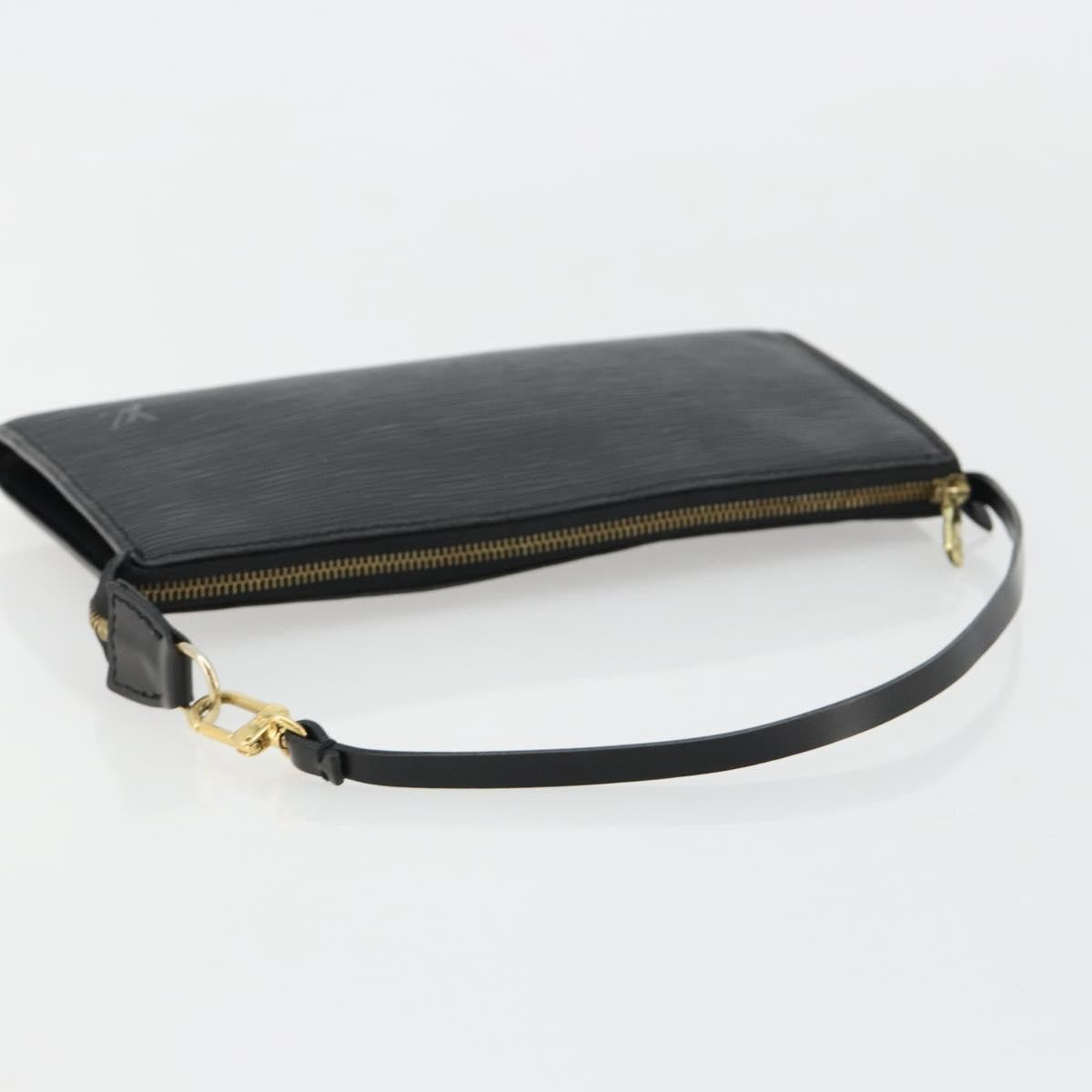 Louis Vuitton Pochette Accessoires Epi Leather Black Leather Clutche & Pouche Bag (Pre-Owned)