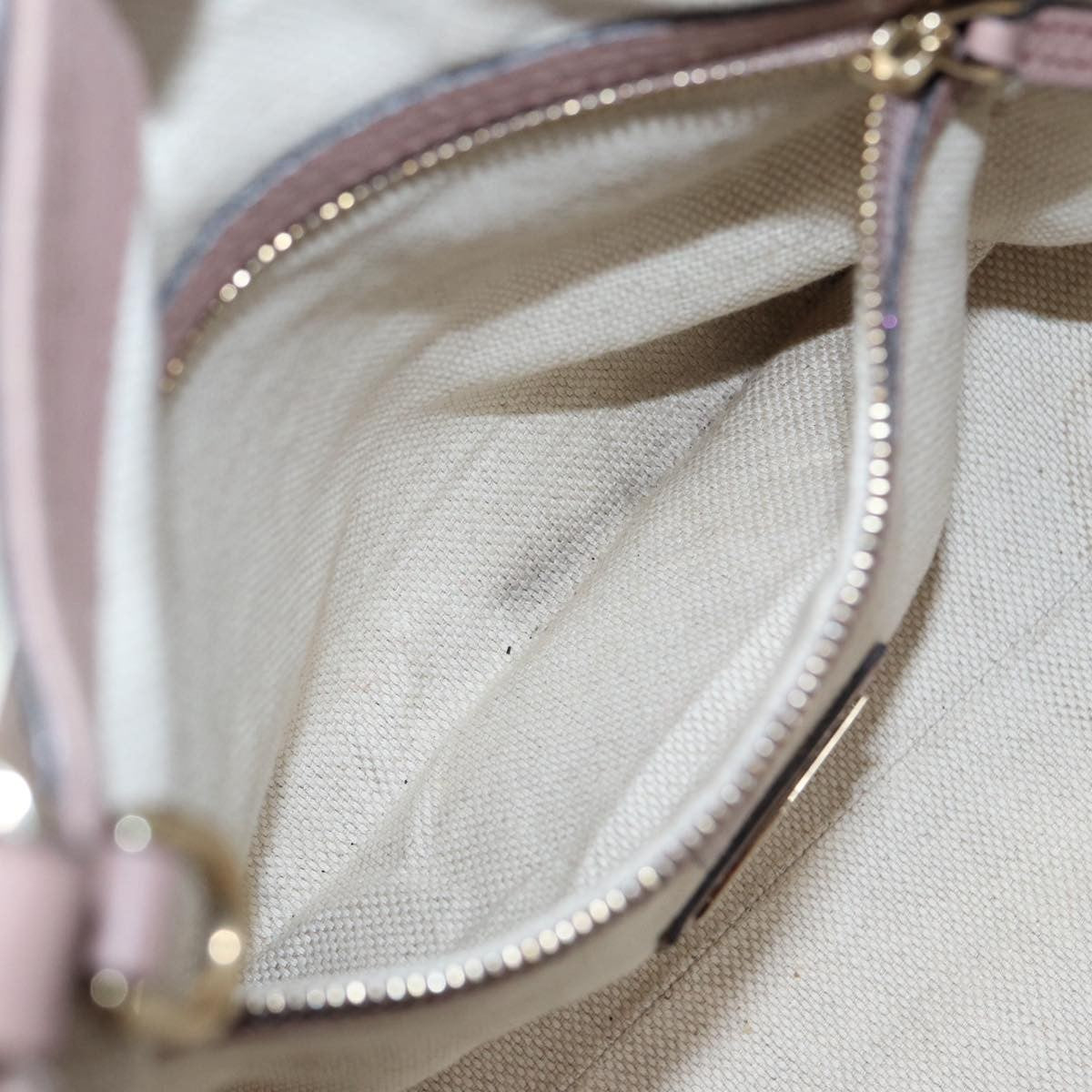 Gucci Soho Convertible Shoulder Bag Leather Pink Leather Tote Bag Bag (Pre-Owned)