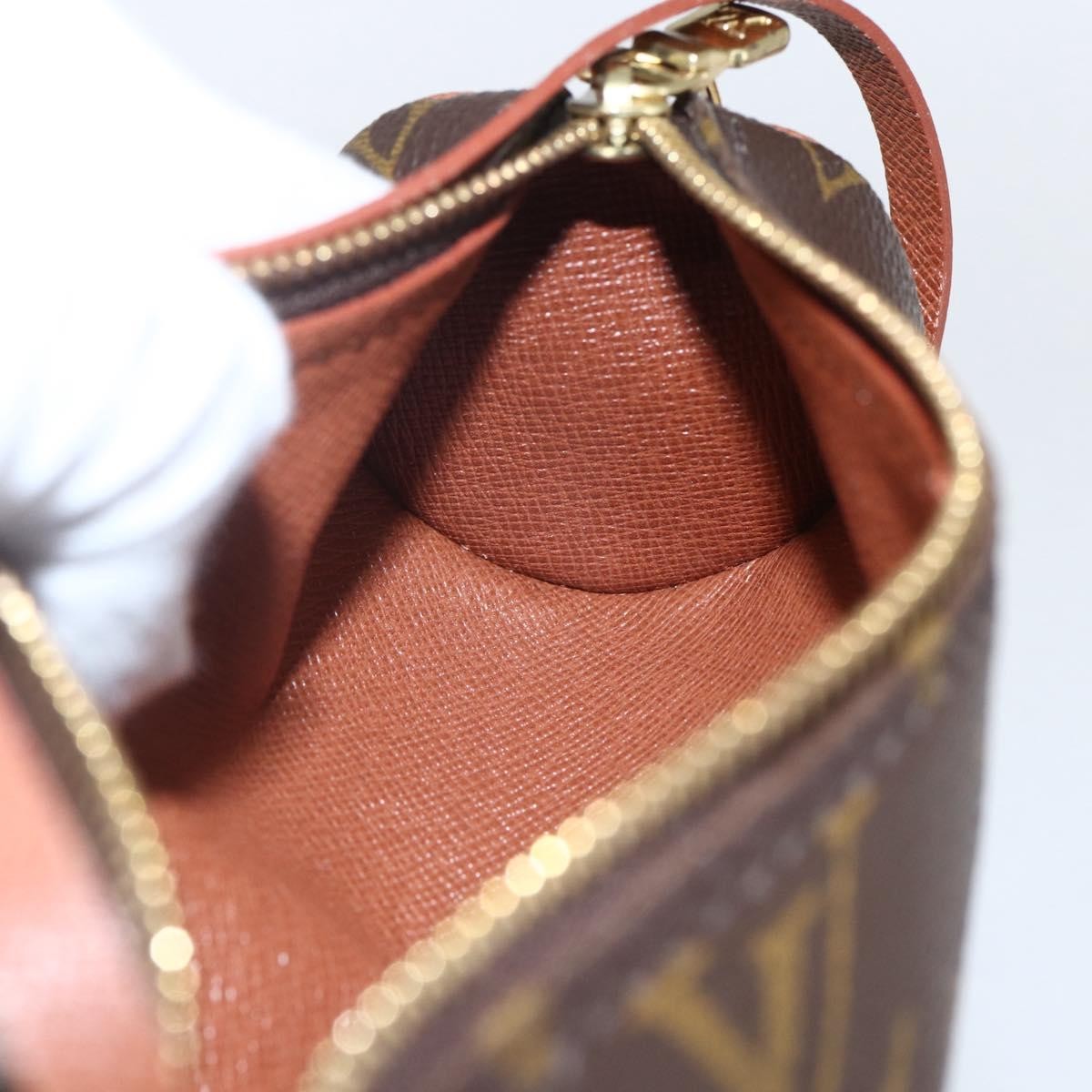 Louis Vuitton Papillon Pochette Monogram Canvas Brown Canvas Clutche & Pouche Bag (Pre-Owned)