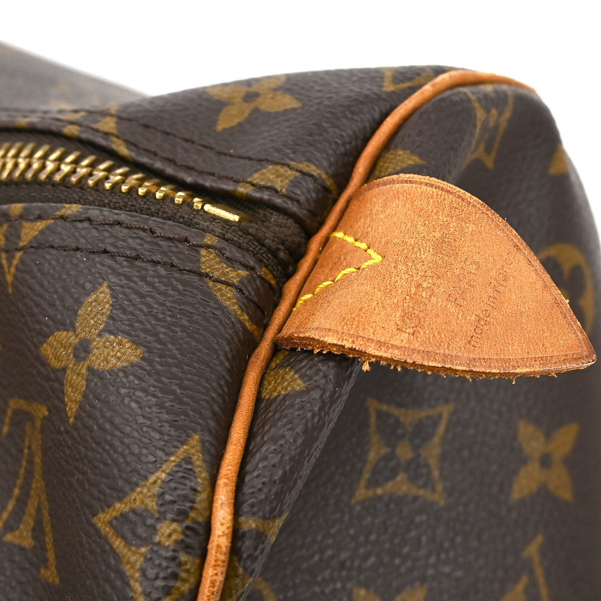Louis Vuitton Keepall Bag Monogram Canvas Brown Canvas Travel Bag Bag (Pre-Owned)