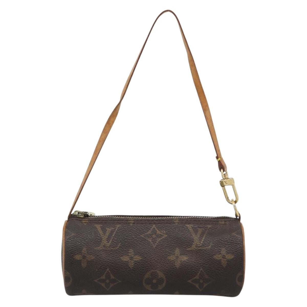 Louis Vuitton Papillon Pochette Monogram Canvas Brown Canvas Clutche & Pouche Bag (Pre-Owned)