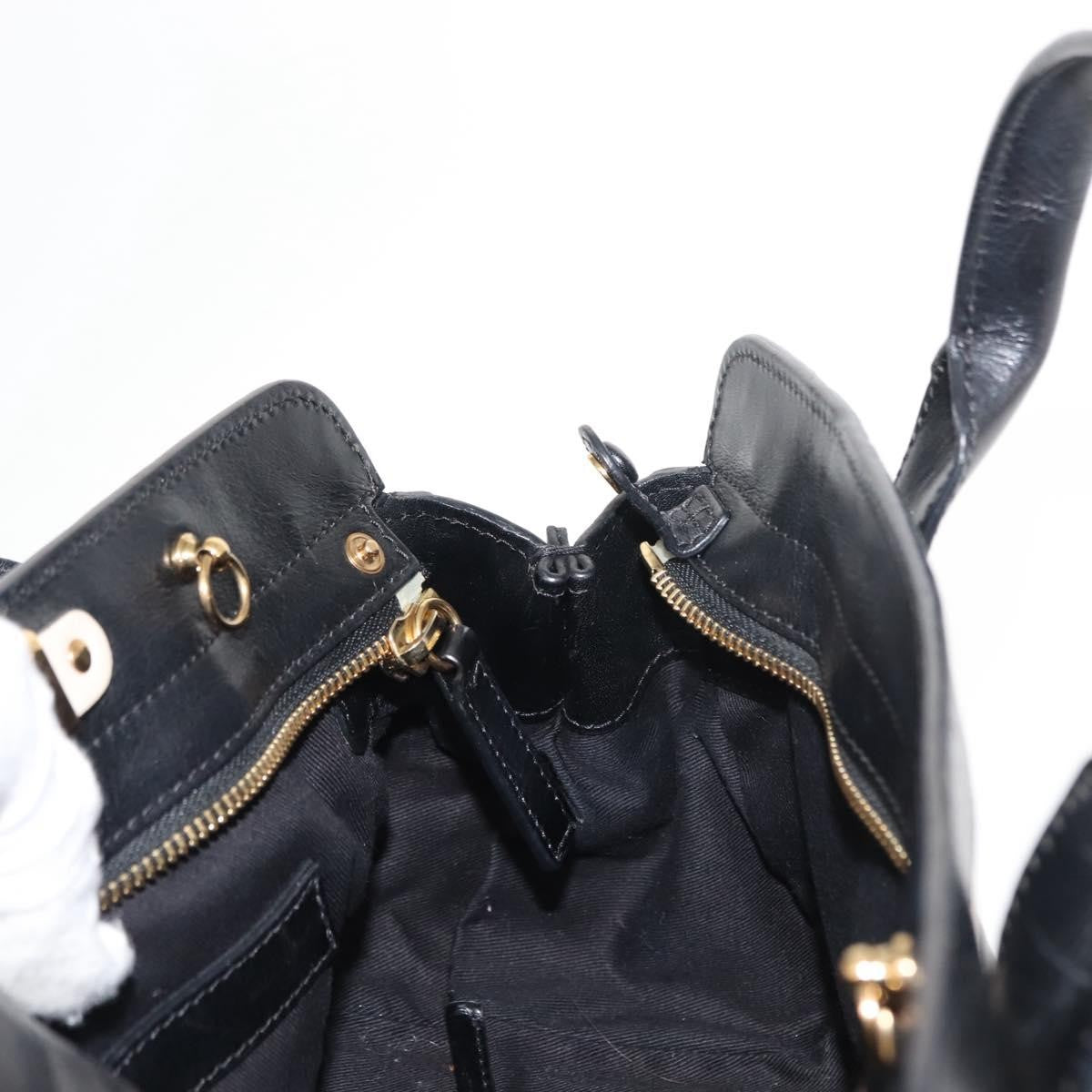 Chloe Alice Satchel Leather White Leather Handbag (Pre-Owned)