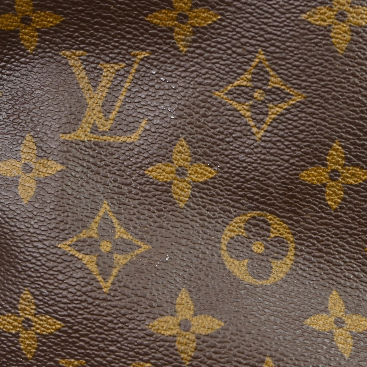 Louis Vuitton Speedy Handbag Monogram Canvas Brown Canvas Handbag (Pre-Owned)