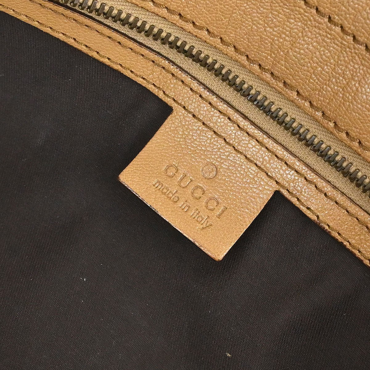 Gucci Blondie Satchel Leather Brown Leather Handbag (Pre-Owned)
