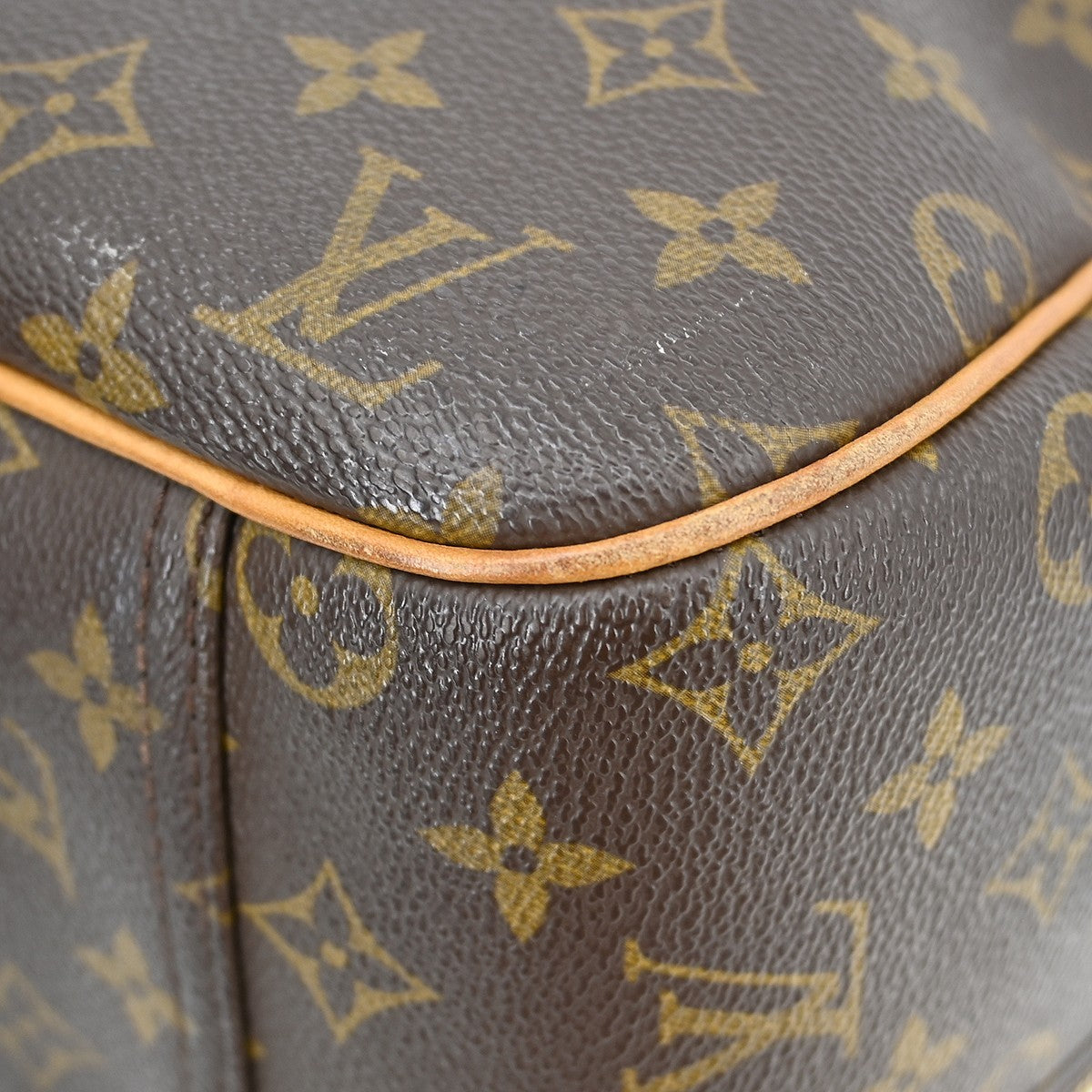 Louis Vuitton Excursion Handbag Monogram Canvas Brown Canvas Handbag (Pre-Owned)