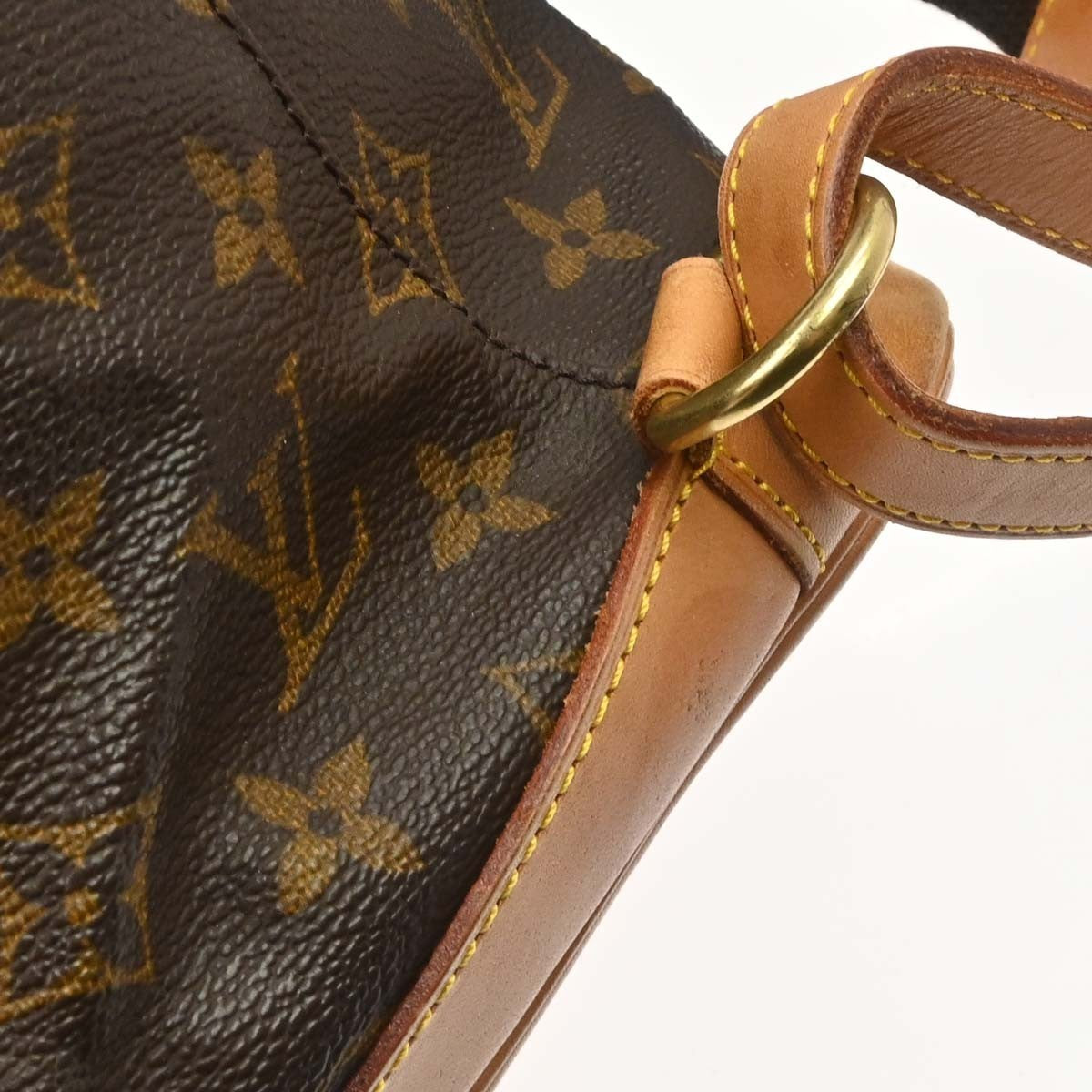 Louis Vuitton Vintage Montsouris Backpack Monogram Canvas Brown Canvas Backpack Bag (Pre-Owned)