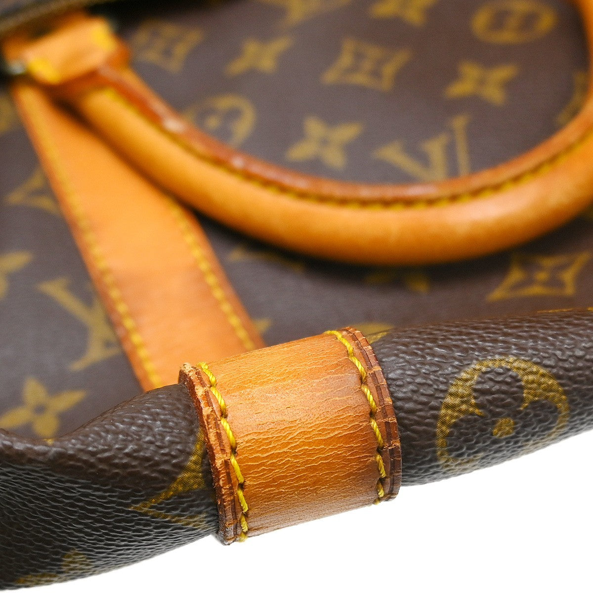 Louis Vuitton Keepall Bandouliere Bag Monogram Canvas Brown Canvas Travel Bag Bag (Pre-Owned)