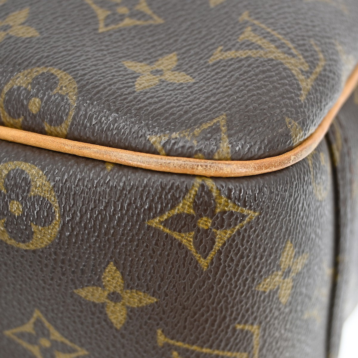 Louis Vuitton Excursion Handbag Monogram Canvas Brown Canvas Handbag (Pre-Owned)