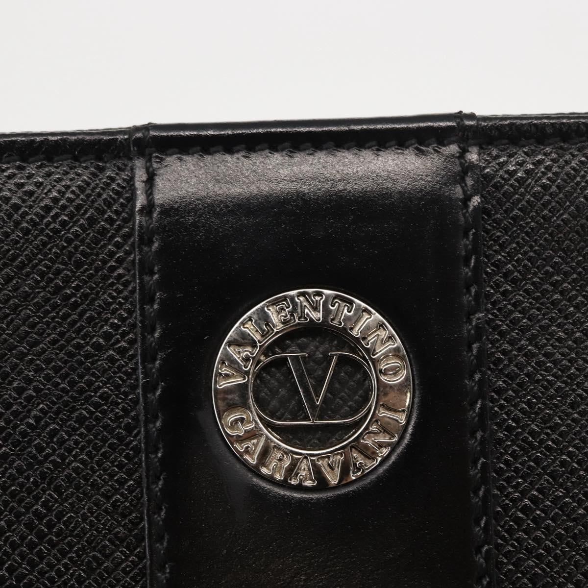Valentino Garavani Pochette Leather Black Leather Clutche & Pouche Bag (Pre-Owned)