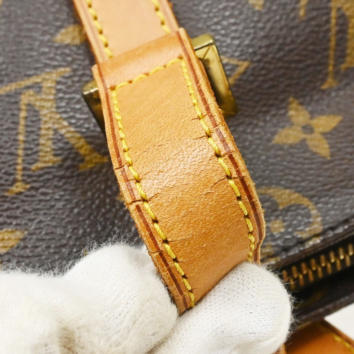 Louis Vuitton Cabas Piano Monogram Canvas Brown Canvas Tote Bag Bag (Pre-Owned)