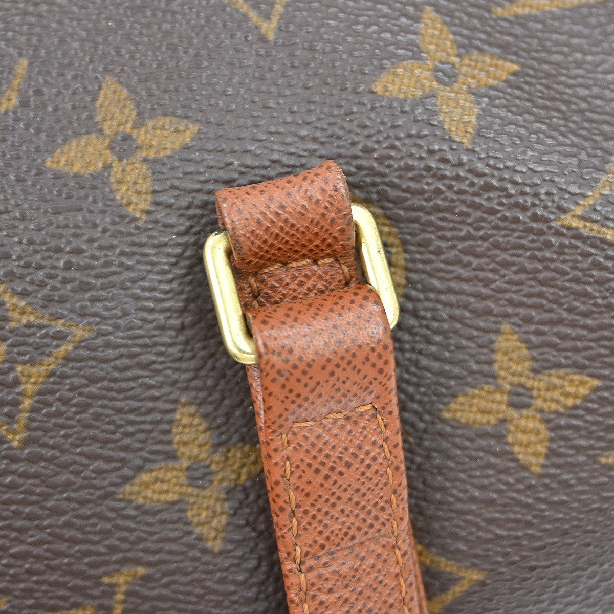 Louis Vuitton Papillon Handbag Monogram Canvas Brown Canvas Handbag (Pre-Owned)