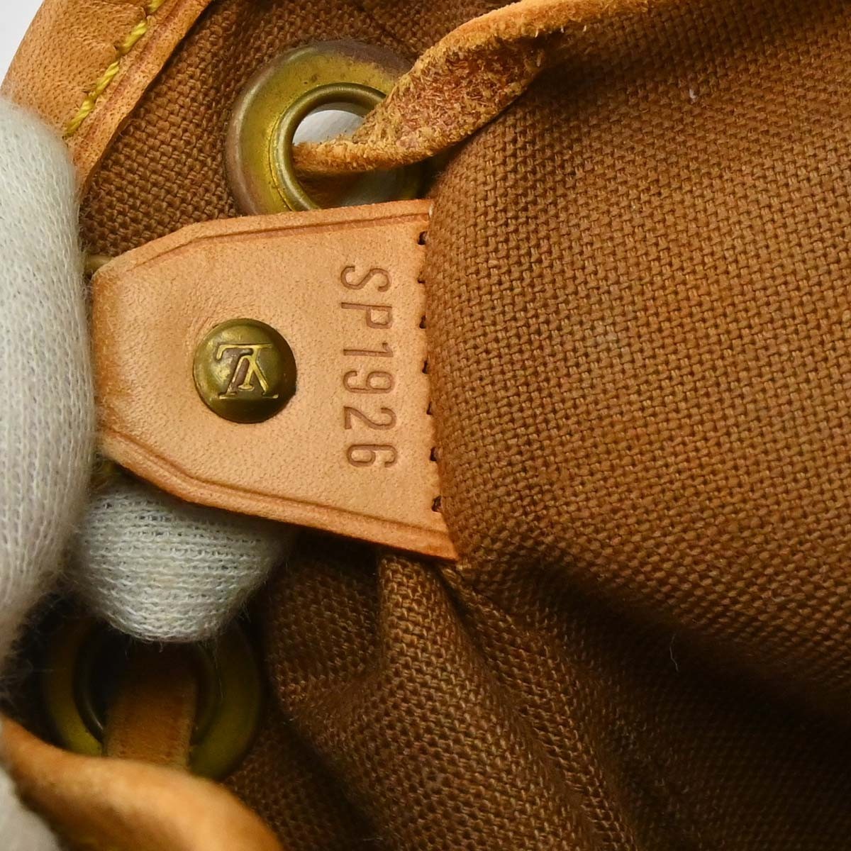 Louis Vuitton Vintage Montsouris Backpack Monogram Canvas Brown Canvas Backpack Bag (Pre-Owned)