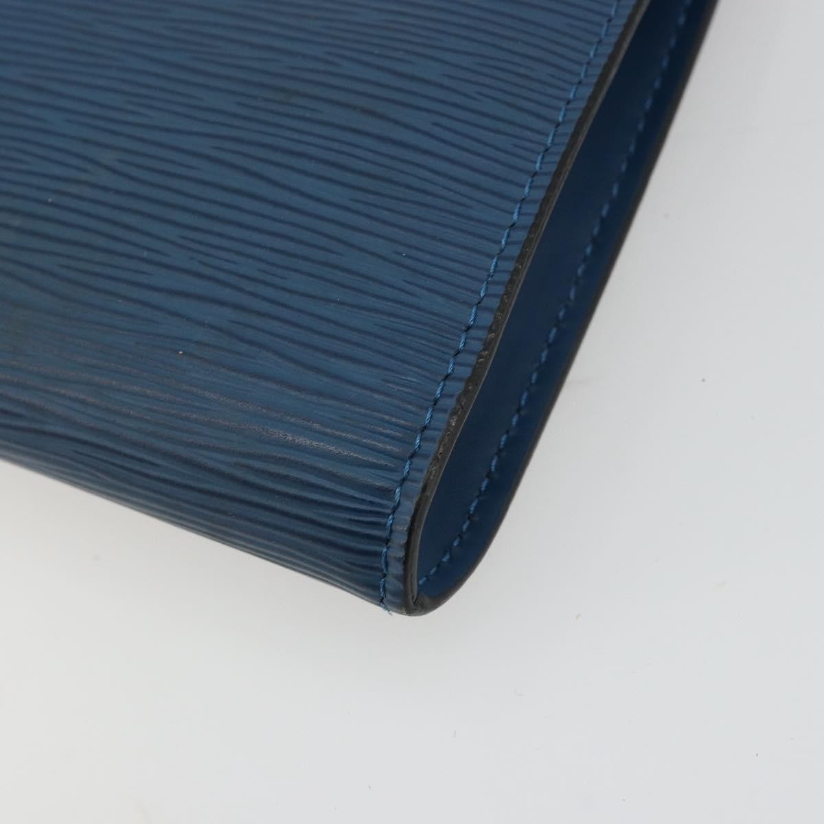 Louis Vuitton Pochette Accessoires Nm Epi Leather Blue Leather Clutche & Pouche Bag (Pre-Owned)