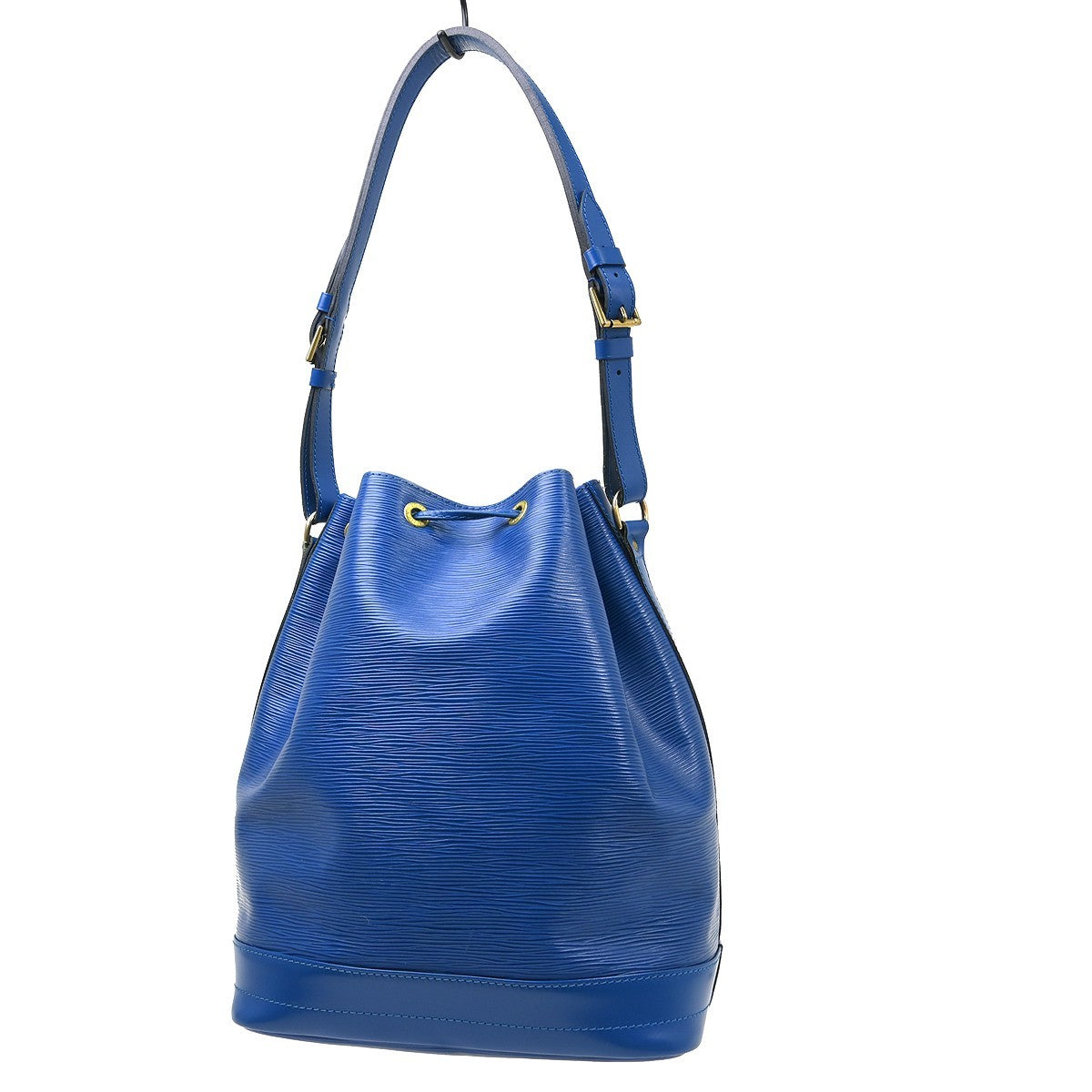 Louis Vuitton Noe Handbag Epi Leather Blue Leather Shoulder Bag Bag (Pre-Owned)