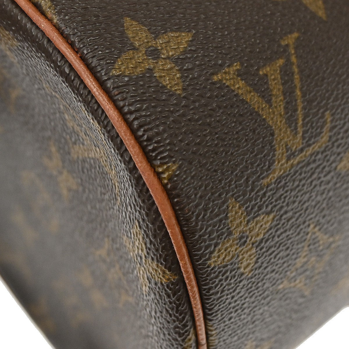 Louis Vuitton Papillon Handbag Monogram Canvas Brown Canvas Handbag (Pre-Owned)