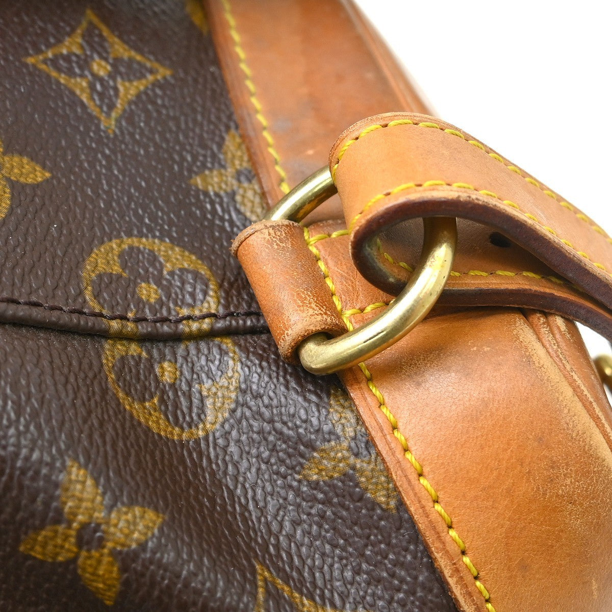 Louis Vuitton Vintage Montsouris Backpack Monogram Canvas Brown Canvas Backpack Bag (Pre-Owned)